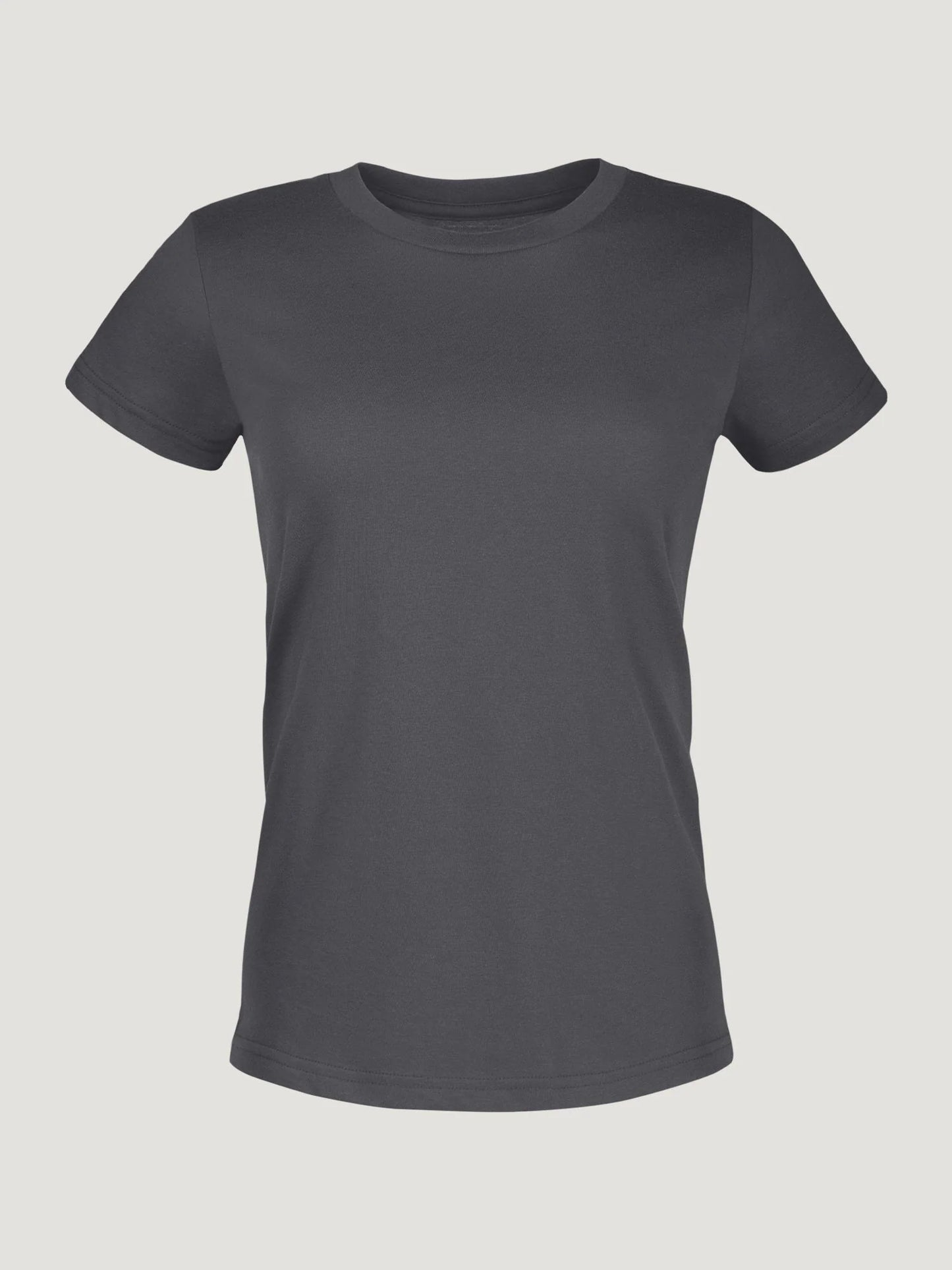 Vintage Black Everyday Crew Neck Tee