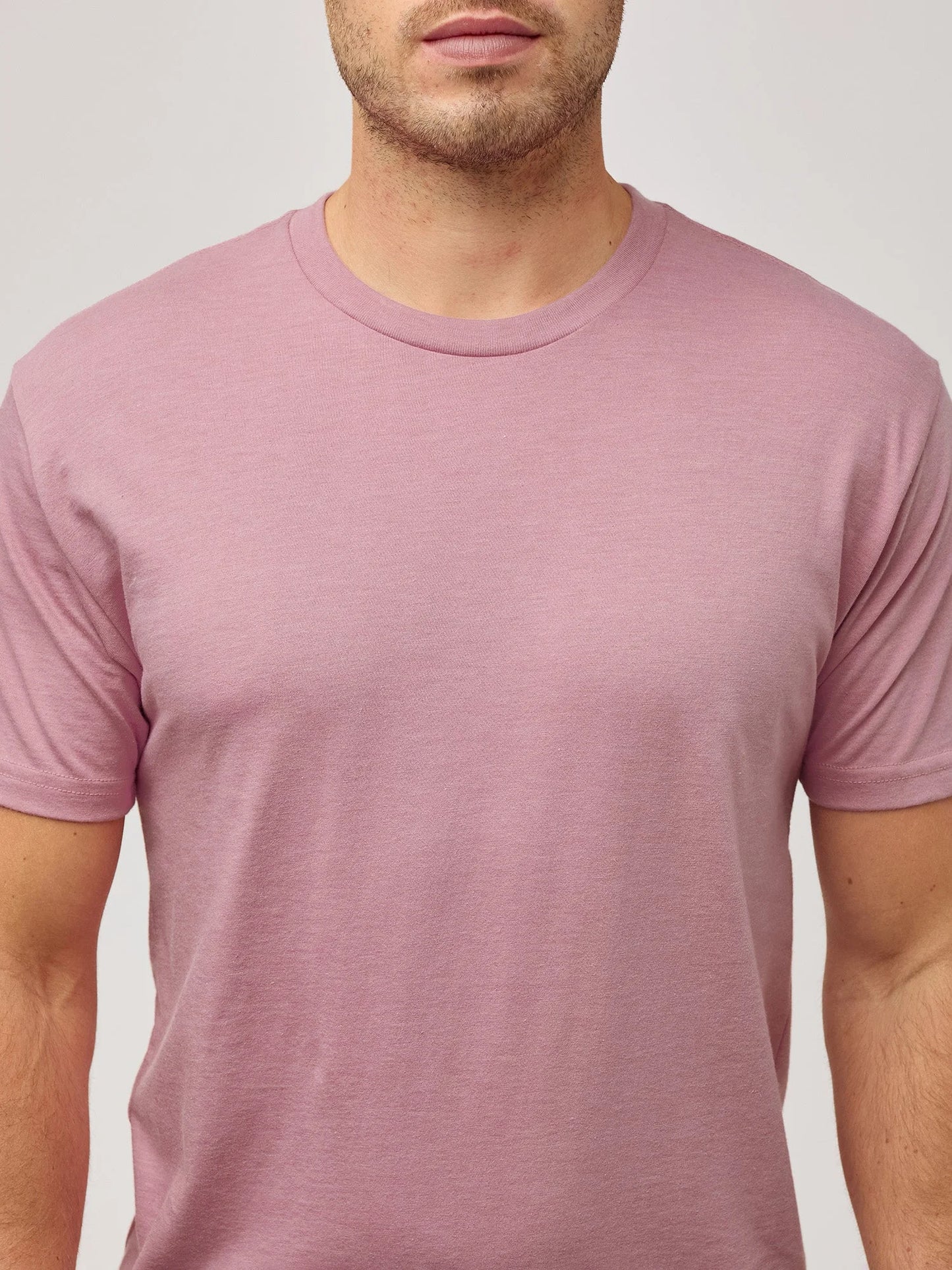 Chalk Pink Crew Neck