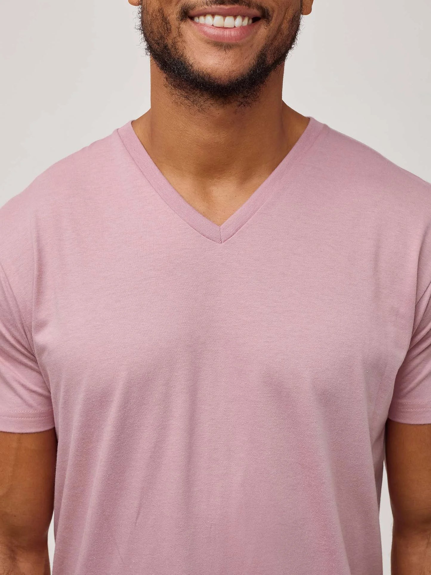 Chalk Pink V-Neck