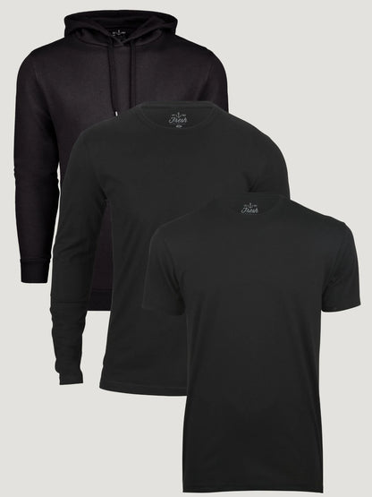 Assorted All Black 3-Pack