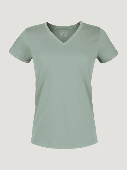 Vintage Green Everyday V-Neck Tee