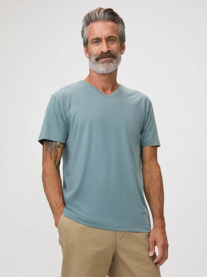 Harbor Mist V-Neck