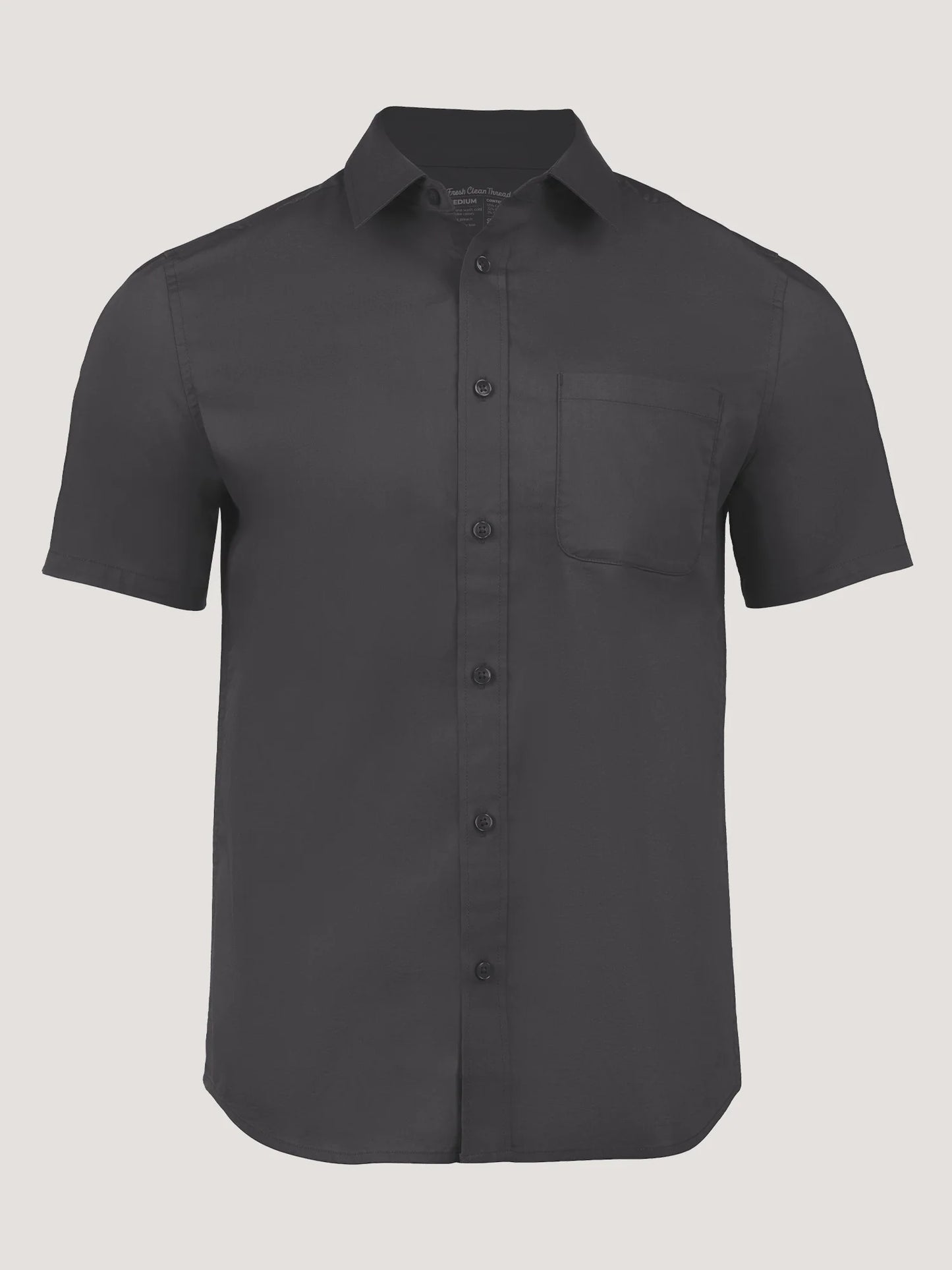 Vintage Black All Day Short Sleeve Shirt