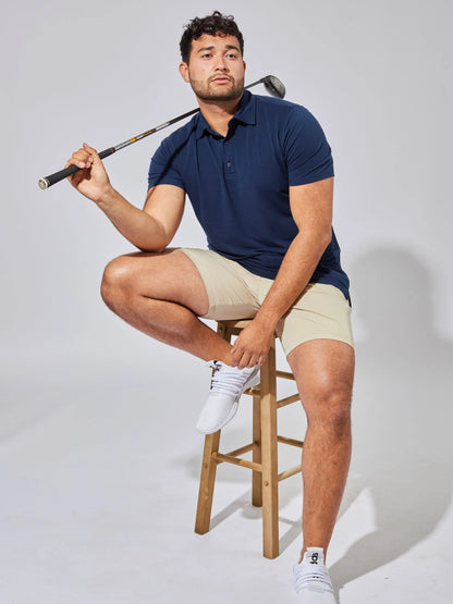 Navy Performance Cool Polo