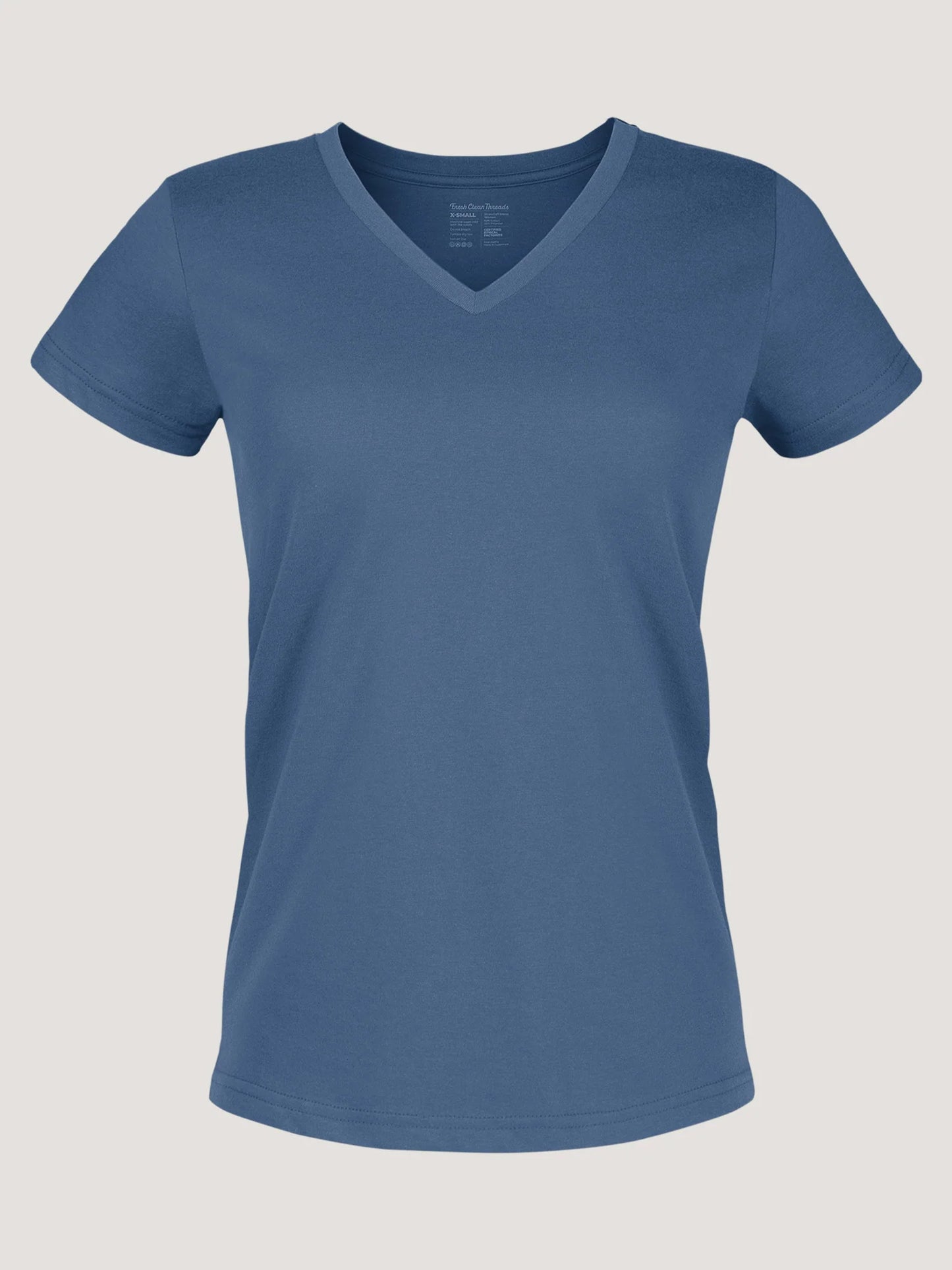 Monsoon Blue Everyday V-Neck Tee