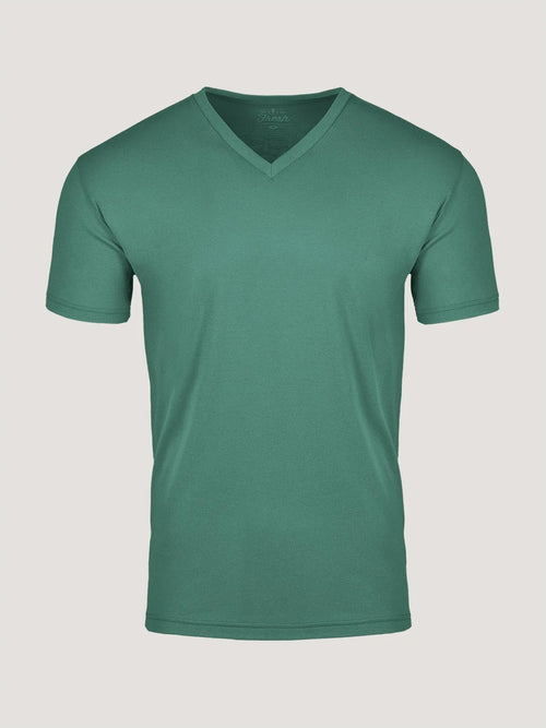 Pine Green V-Neck FINAL SALE