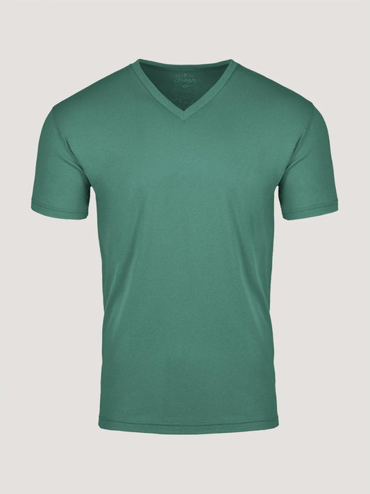 Pine Green V-Neck FINAL SALE