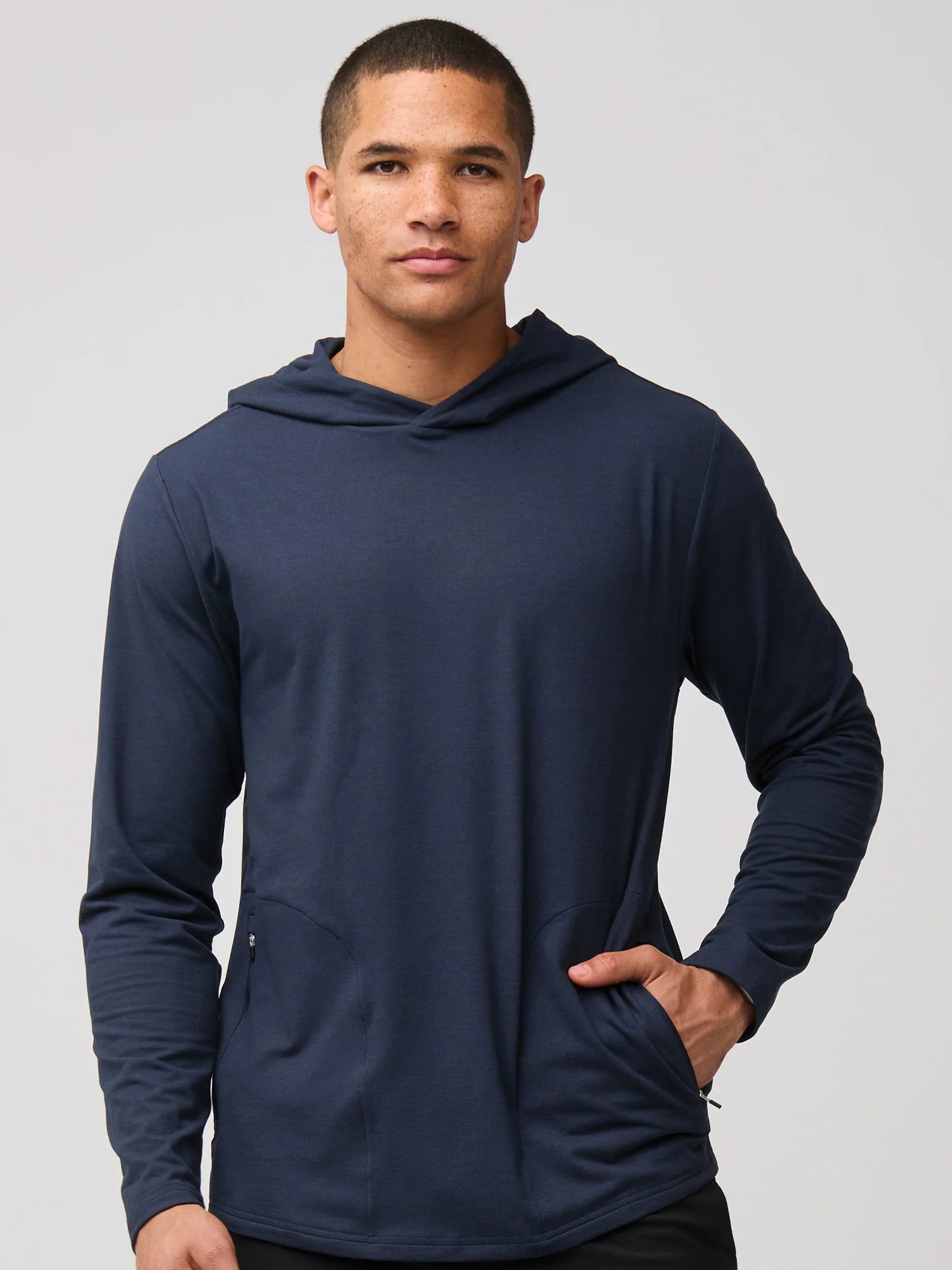Tech Pullover Hoodie Black + Navy 2-Pack