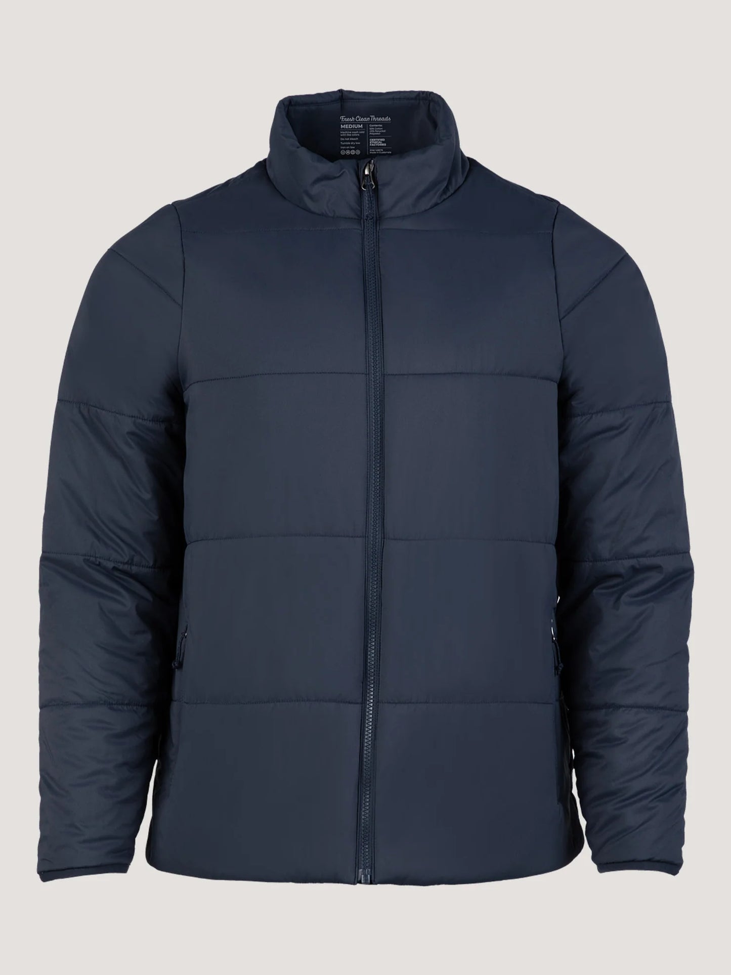 Odyssey Blue Puffer Jacket