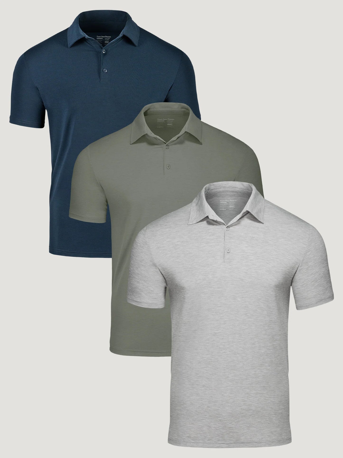 Motion Performance Cool Polo 3-Pack