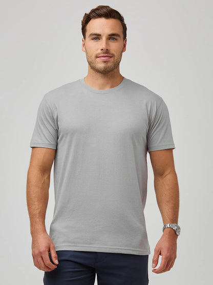 Pebble Grey Crew Neck