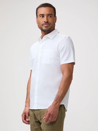 White All Day Short Sleeve Shirt