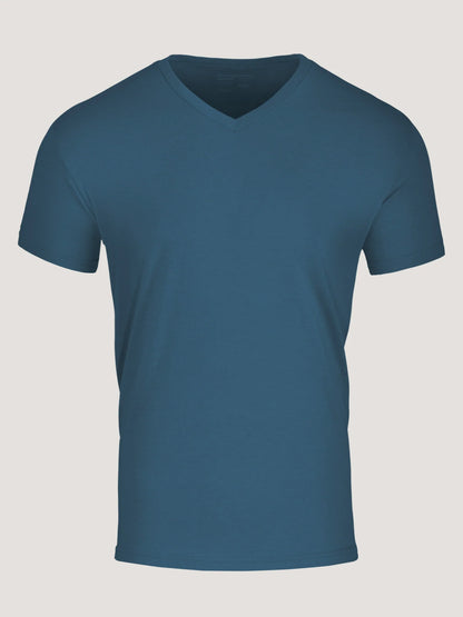 Sea Blue V-Neck