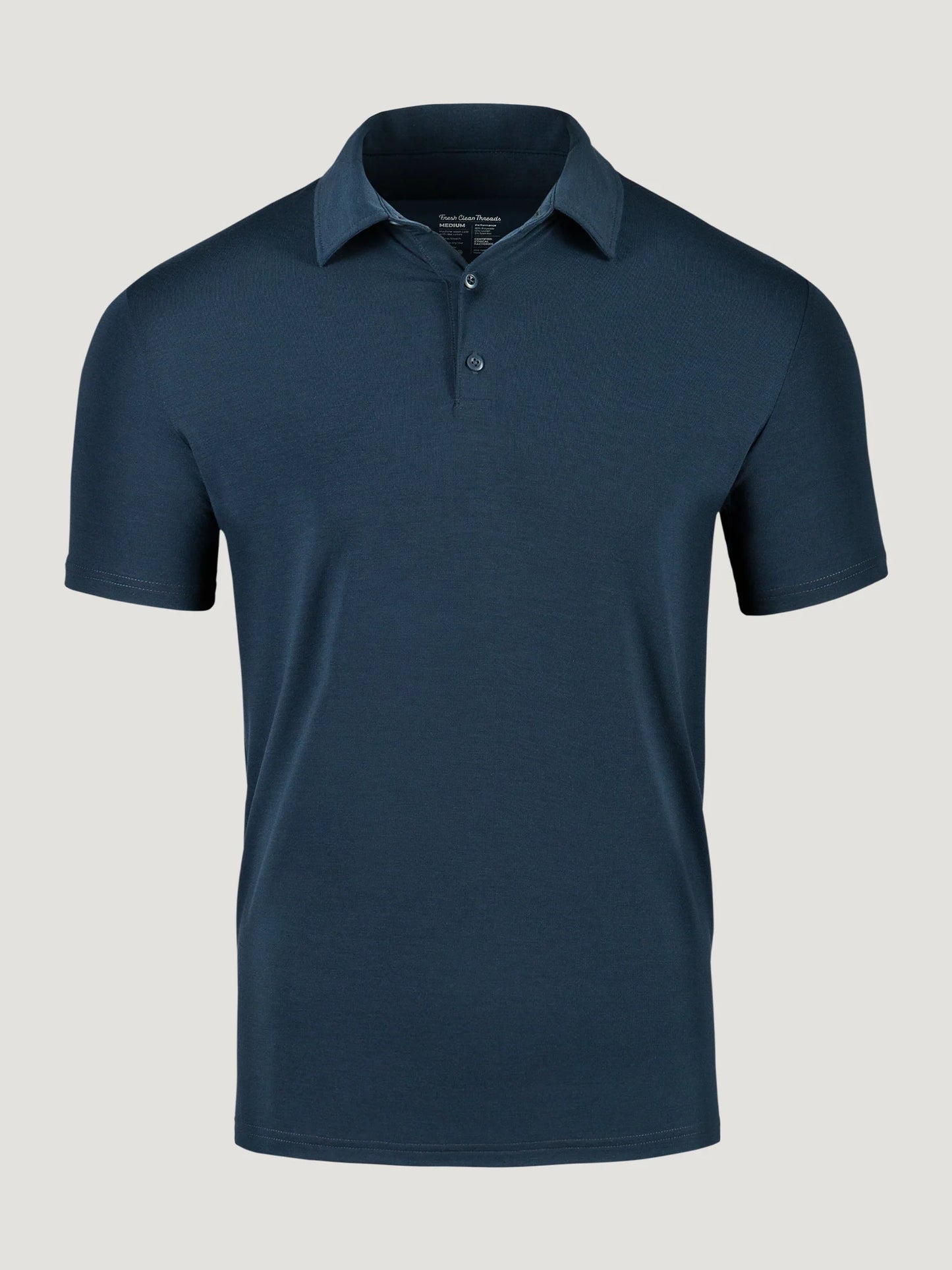 Navy Performance Cool Polo