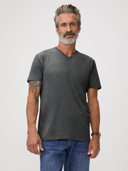 Carbon Grey V-Neck