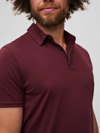 Burgundy Torrey Polo