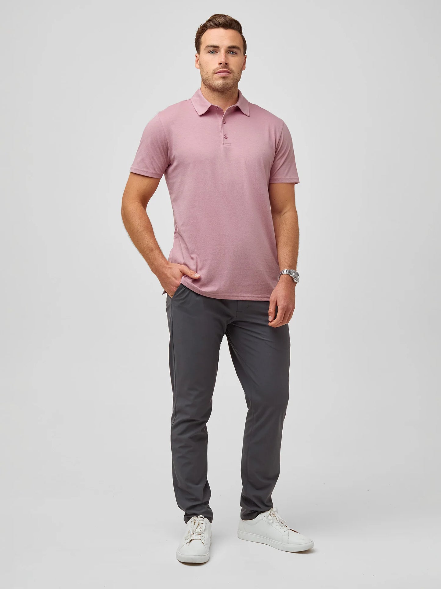 Chalk Pink Torrey Polo