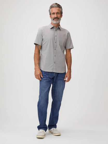 Vintage Grey All Day Short Sleeve Shirt