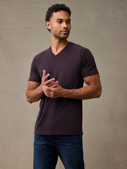 Mulberry V-Neck