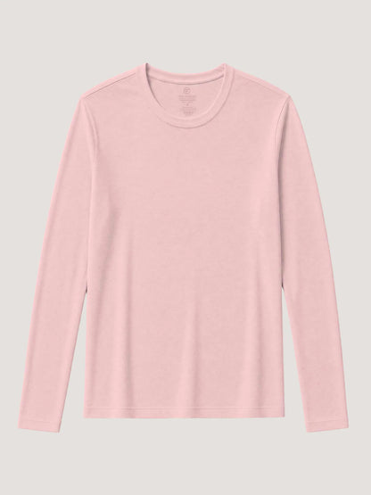 Women's Blush Long Sleeve Crew