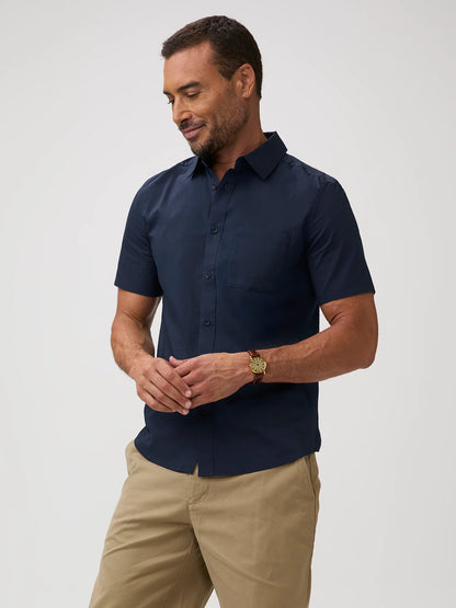 Navy All Day Short Sleeve Shirt