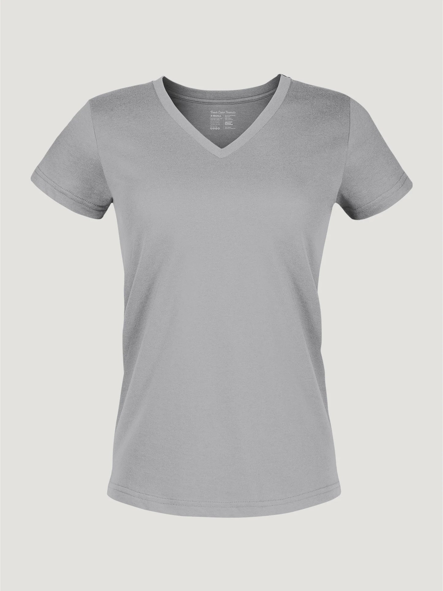 Heather Grey Everyday V-Neck Tee