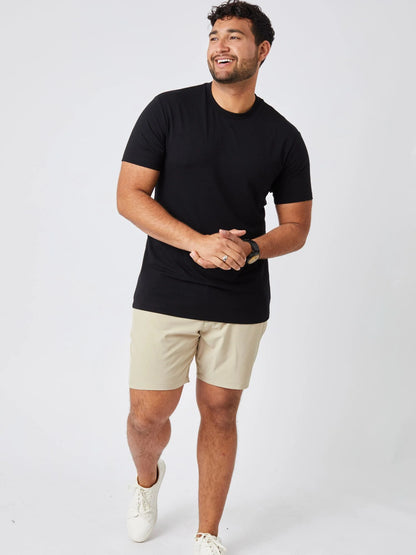 All Black Performance Cool Crew 5-Pack
