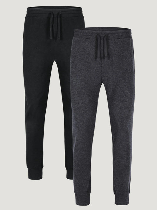 Black + Charcoal Day Off Jogger 2-Pack