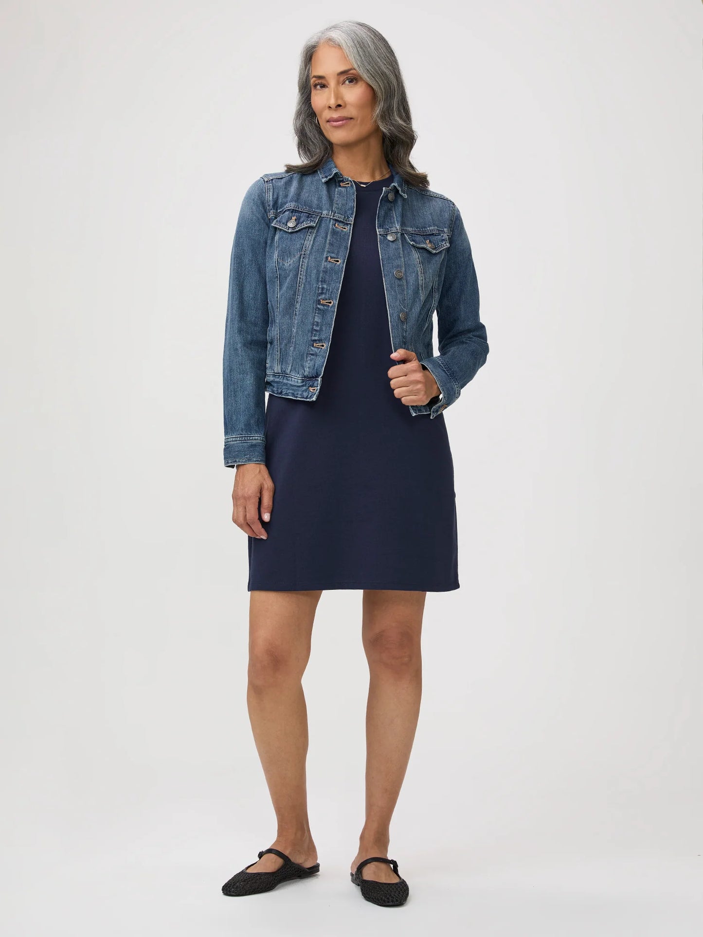 Deep Ocean Easy Tee Dress