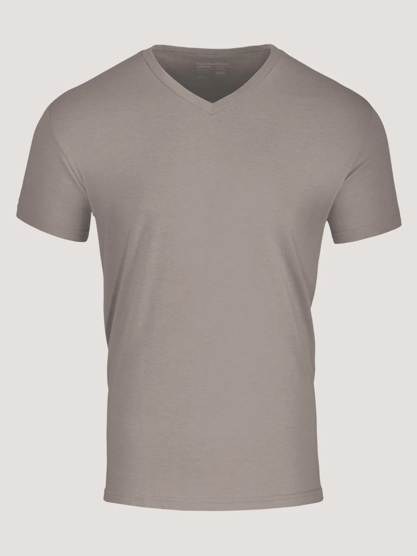 Taupe V-Neck