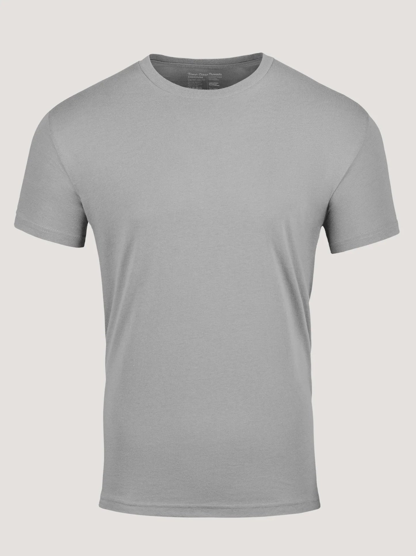 Pebble Grey Crew Neck