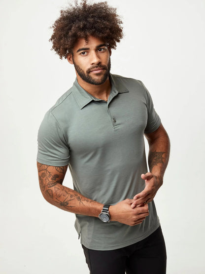 Mercury Green Performance Cool Polo