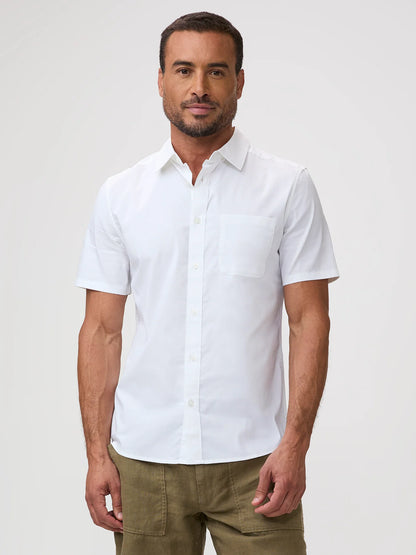 White All Day Short Sleeve Shirt