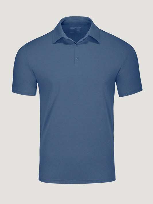 Monsoon Blue Performance Cool Polo