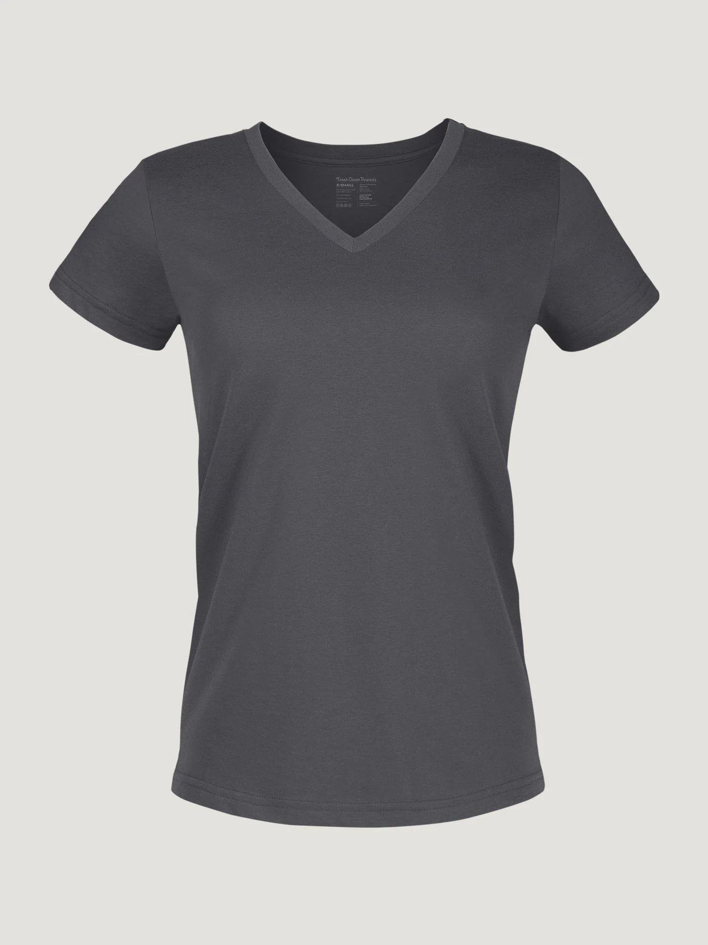 Vintage Black Everyday V-Neck Tee