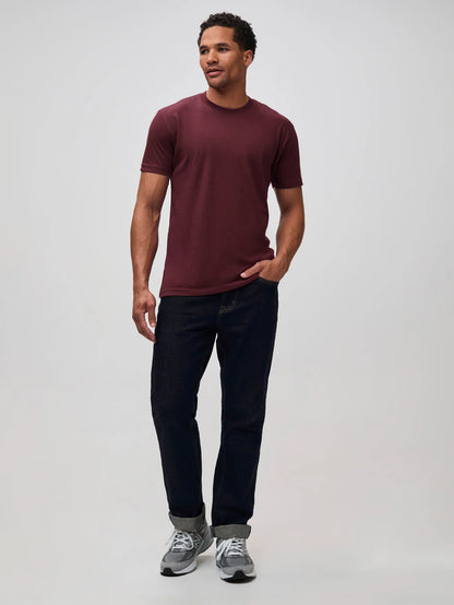Burgundy Crew Neck