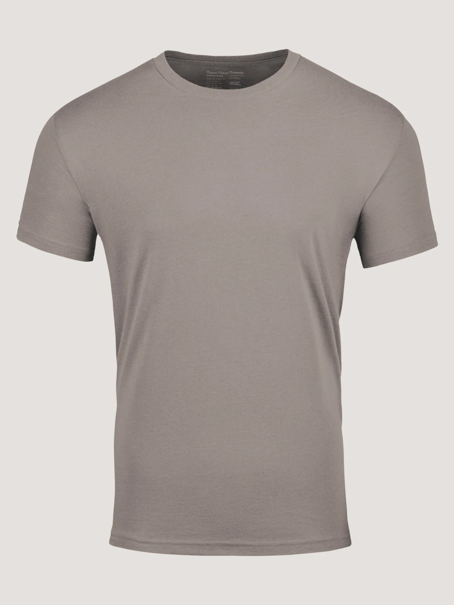 Taupe Crew Neck
