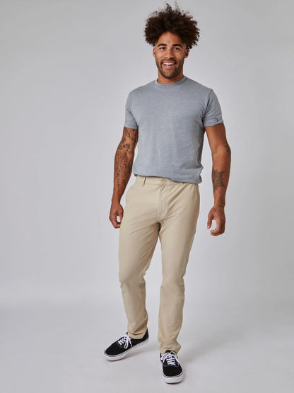 Khaki Stretch Tech Pant