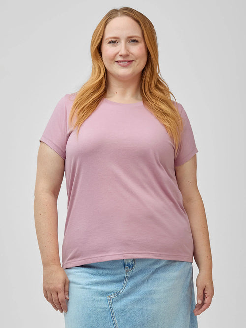 Chalk Pink Everyday Crew Neck Tee