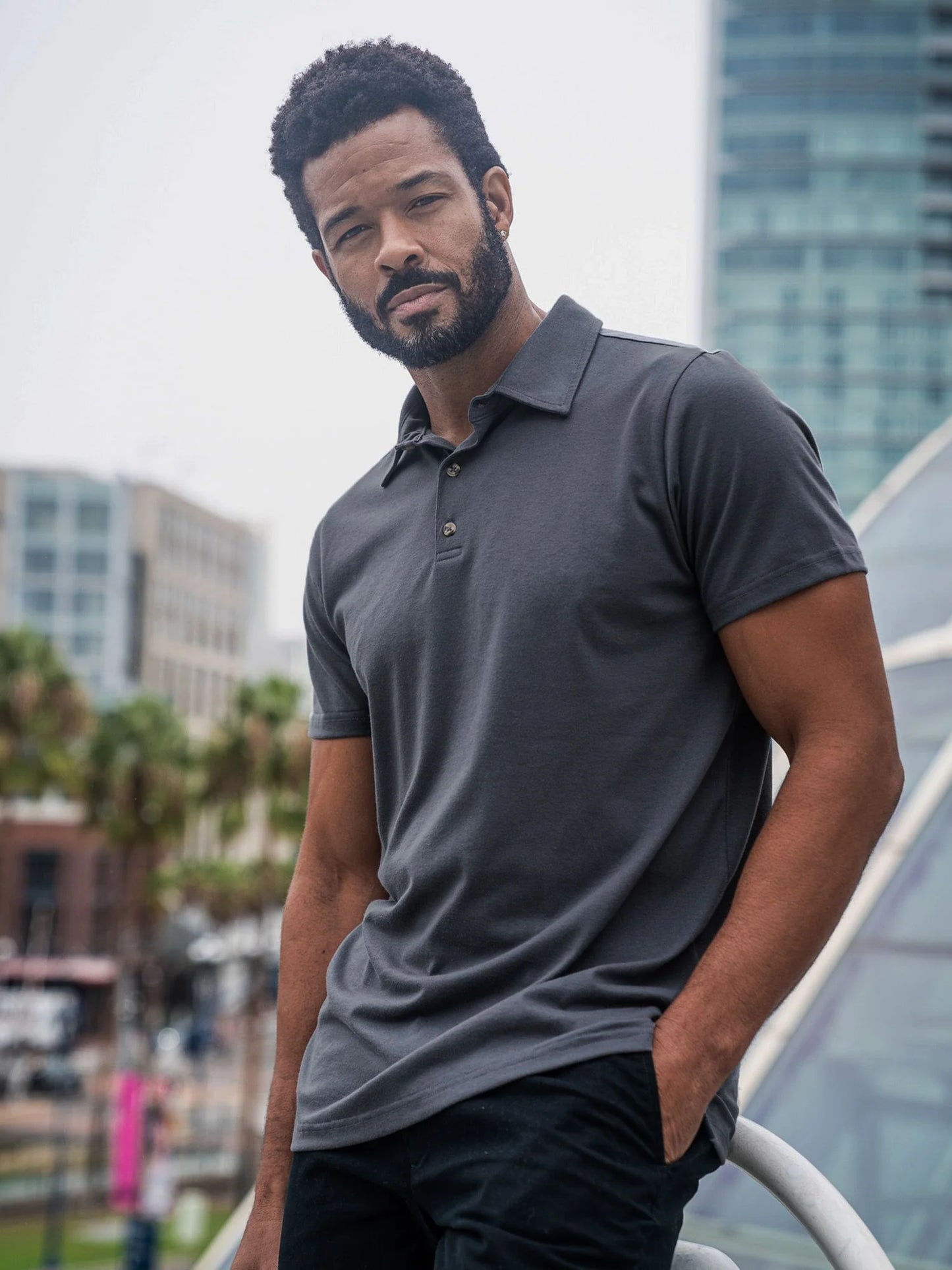 Graphite Torrey Polo