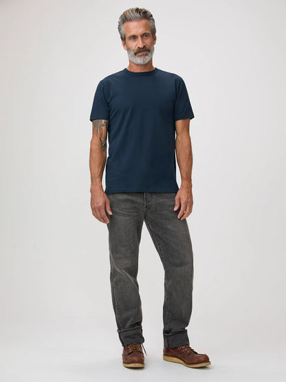 Heritage Navy Cotton Crew