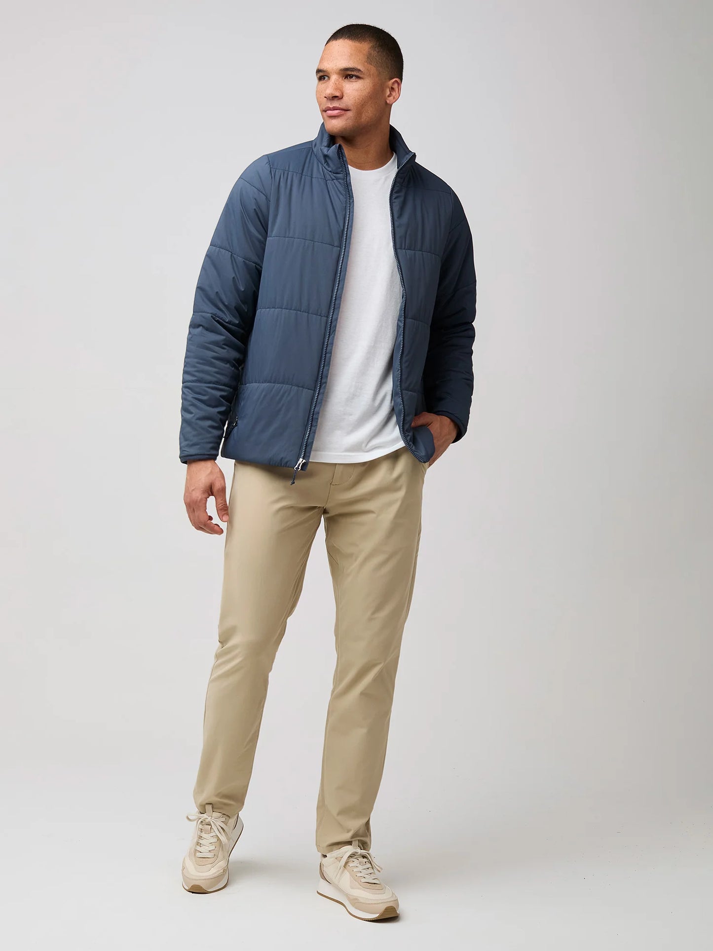 Odyssey Blue Puffer Jacket