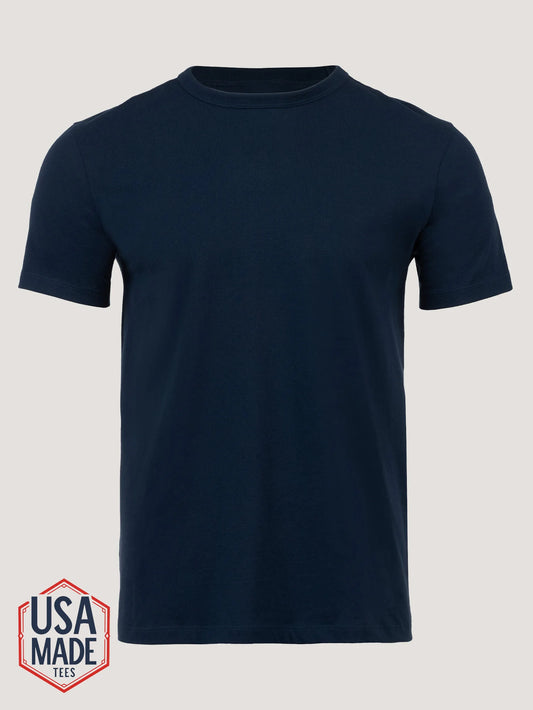 Heritage Navy Cotton Crew