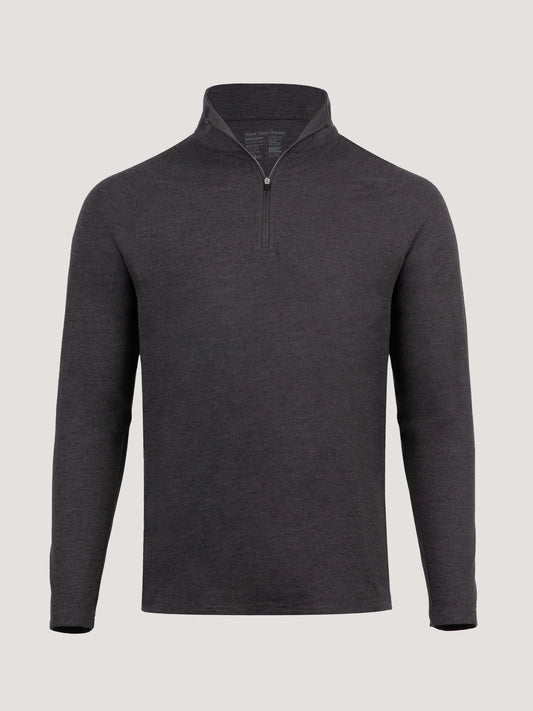 Charcoal Tech Quarter Zip