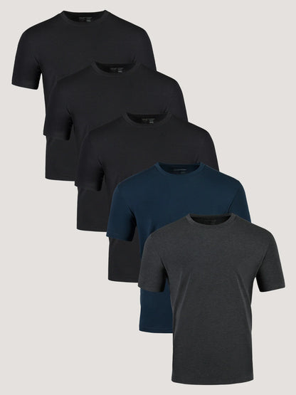Basics Performance Cool Crew 5-Pack