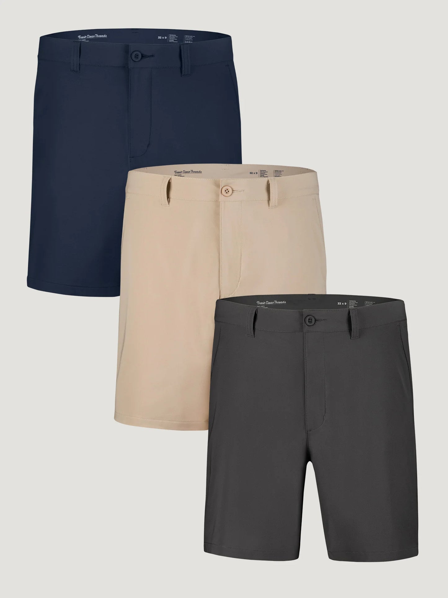 Everyday Shorts Essentials 3-Pack