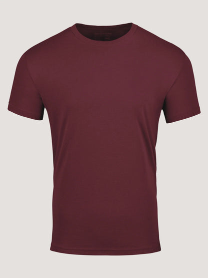 Burgundy Crew Neck