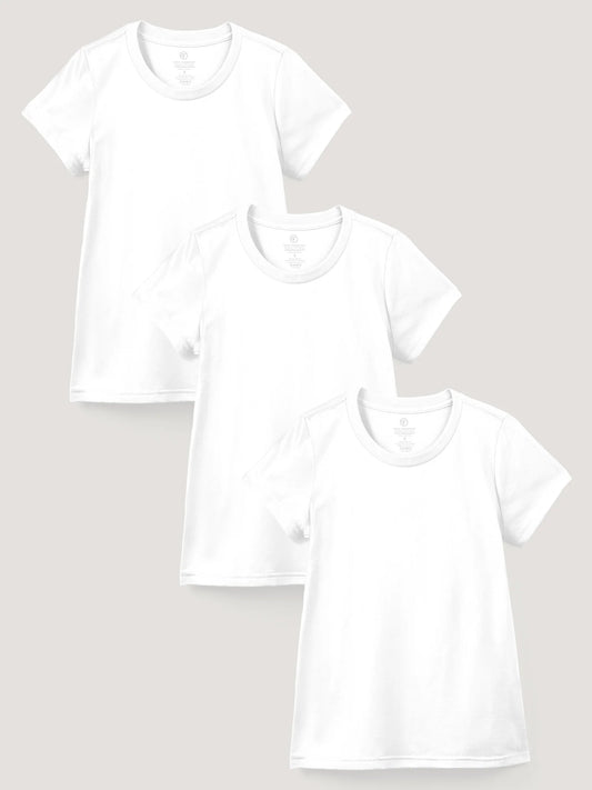Women's Crew All White 3-Pack
