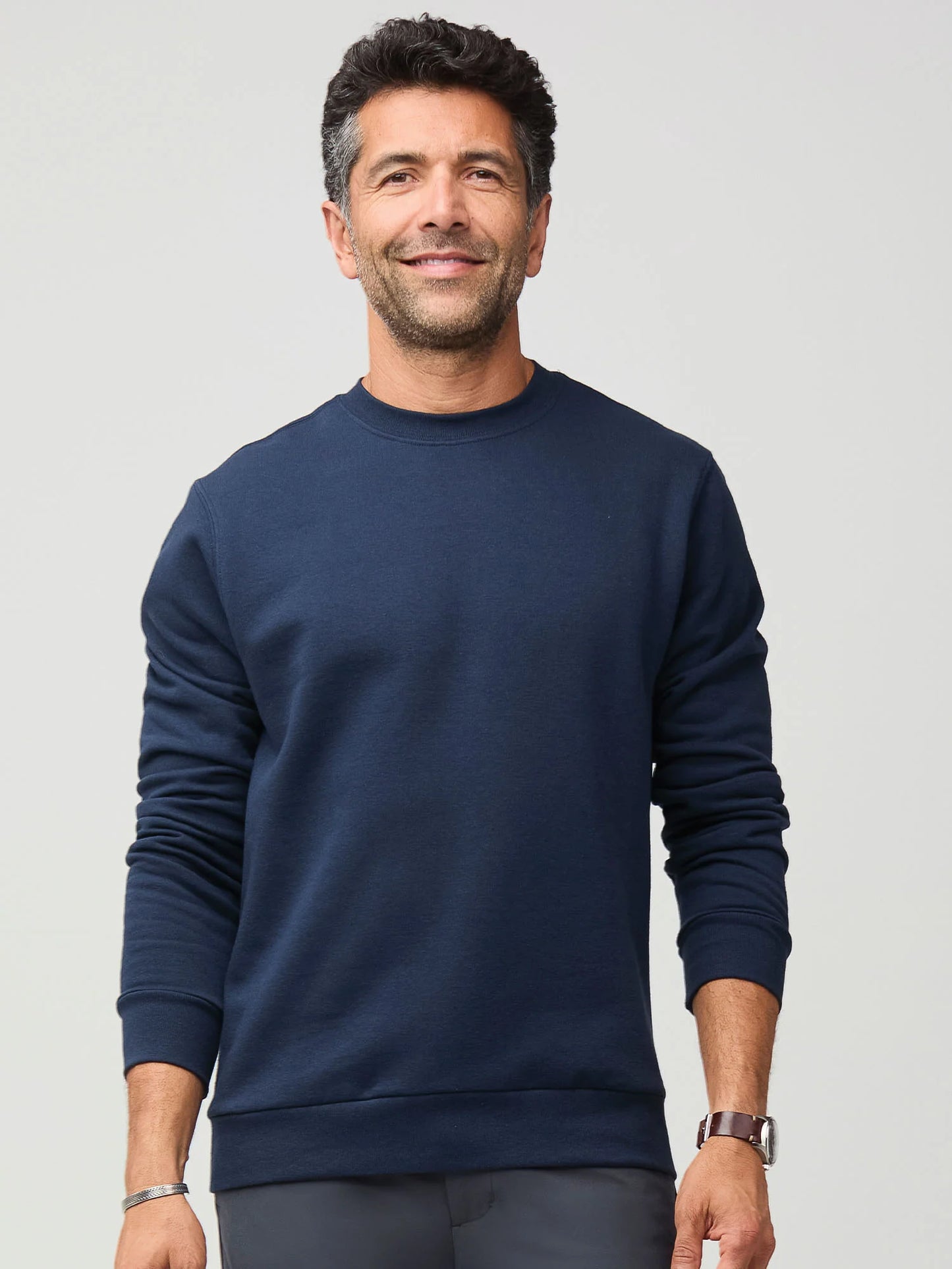 Crew Sweatshirt Black + Dark Navy 2-Pack
