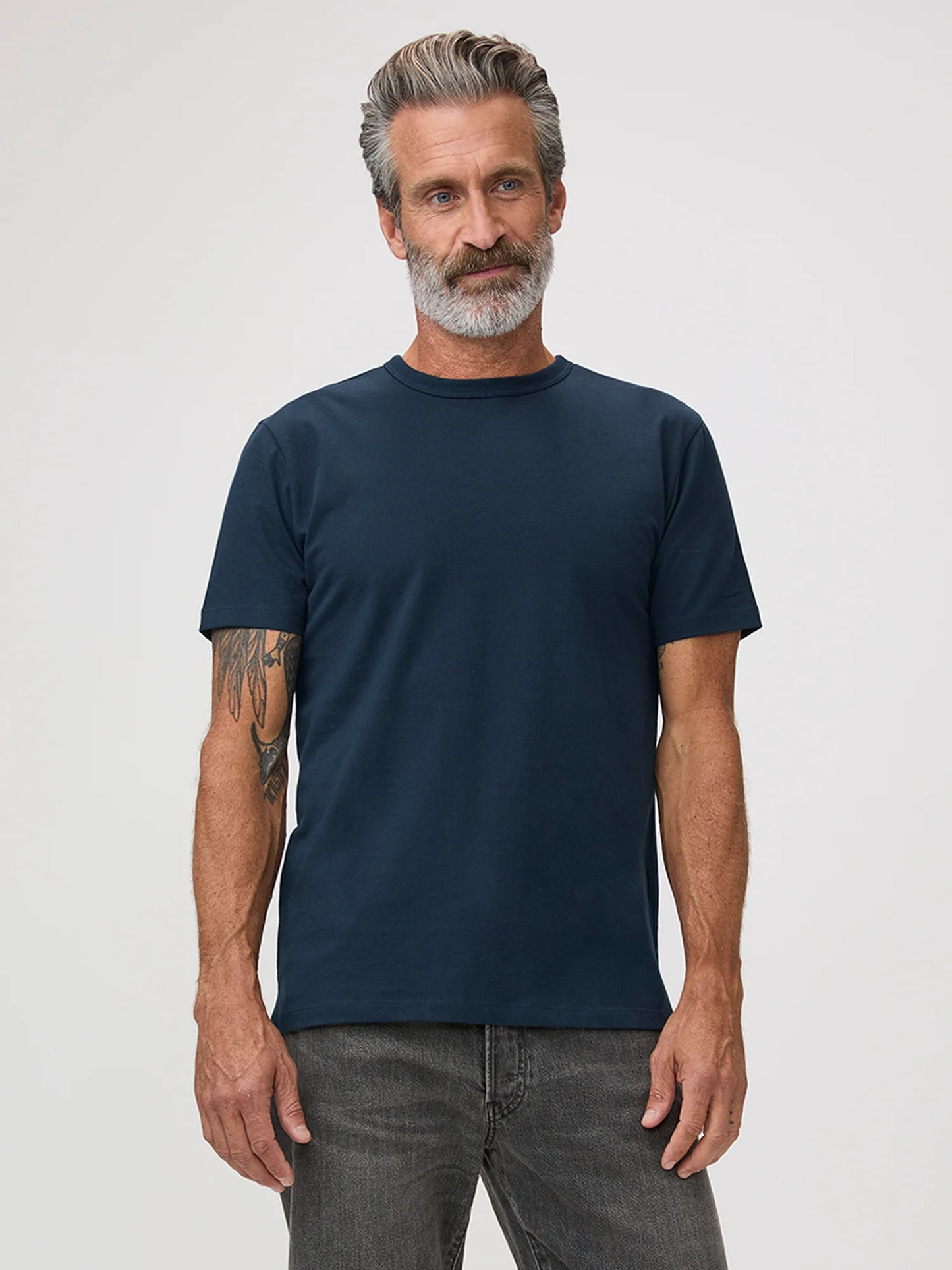 Heritage Navy Cotton Crew